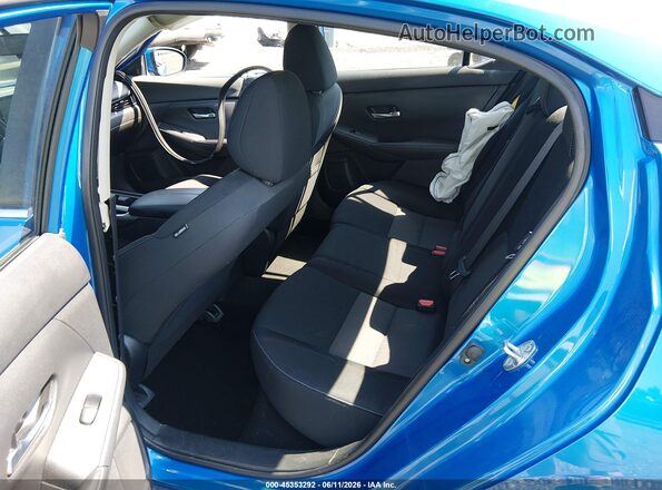 3N1AB8CVXMY204341 2021 NISSAN SENTRA Blue VIN կոդի պիտակի տեսք