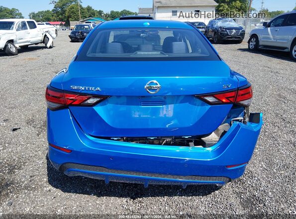 3N1AB8CVXMY204341 2021 NISSAN SENTRA Blue 