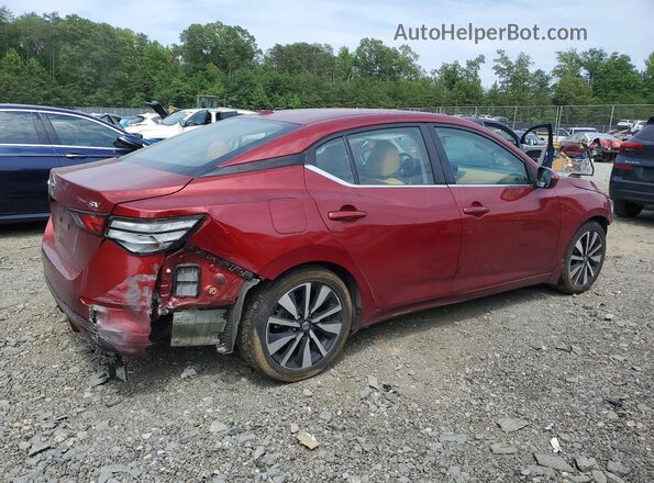 3N1AB8CVXMY292596 2021 NISSAN SENTRA Red Հետևի աջ