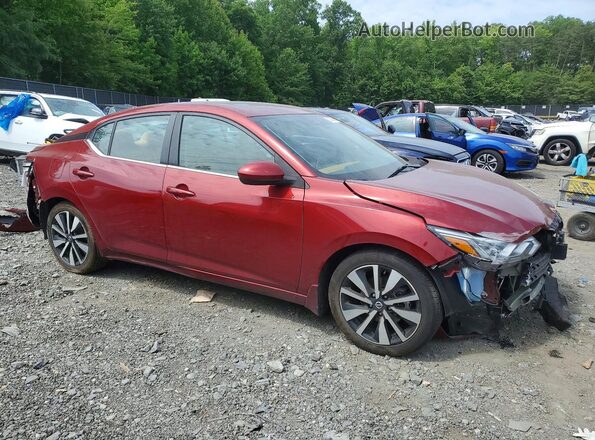 3N1AB8CVXMY292596 2021 NISSAN SENTRA Red Առջևի աջ