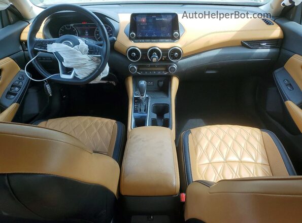 3N1AB8CVXMY292596 2021 NISSAN SENTRA Red Առջևի վահանակի տեսք