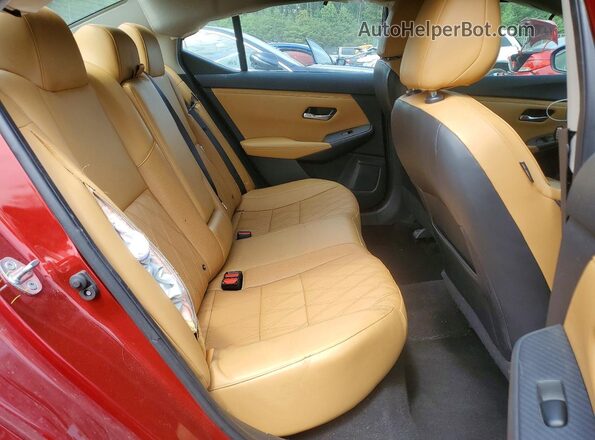 3N1AB8CVXMY292596 2021 NISSAN SENTRA Red Հետևի նստատեղերի տեսք