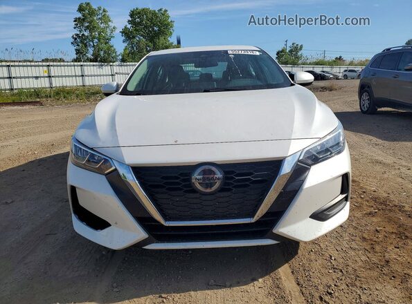 3N1AB8CVXMY296390 2021 NISSAN SENTRA White Widok z przodu