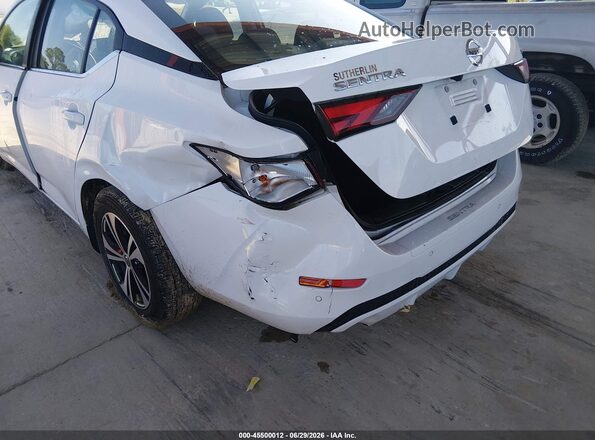 3N1AB8CVXMY316945 2021 NISSAN SENTRA White წინა ხედი
