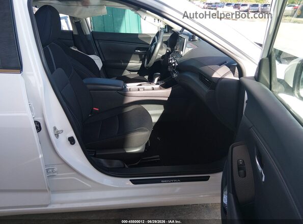 3N1AB8CVXMY316945 2021 NISSAN SENTRA White წინა სალონის ხედი