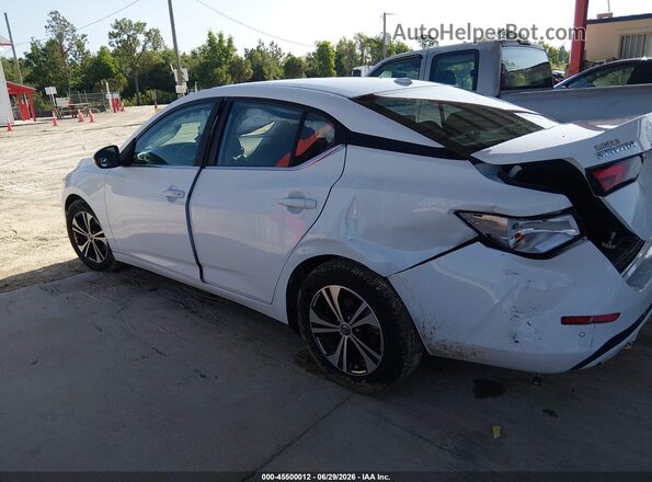 3N1AB8CVXMY316945 2021 NISSAN SENTRA White სალონის 360-გრადუსიანი ხედი