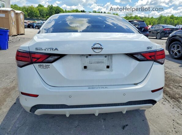 3N1AB8CVXMY326939 2021 NISSAN SENTRA Белый Вид сзади