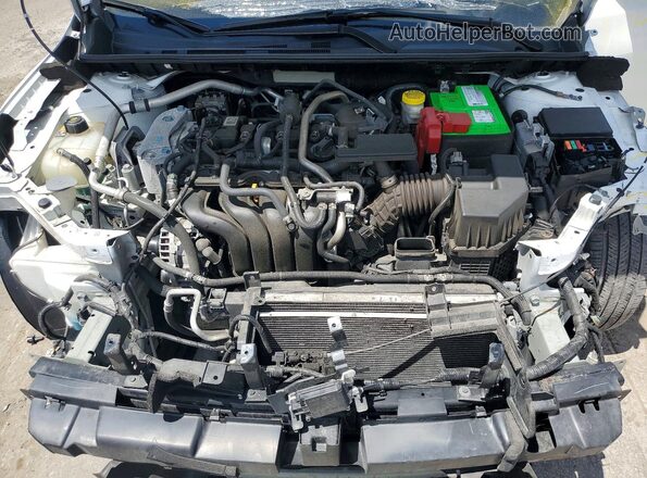 3N1AB8CVXMY326939 2021 NISSAN SENTRA Белый Вид задней части салона