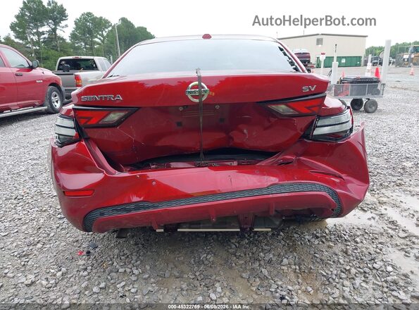 3N1AB8CVXPY230023 2023 NISSAN SENTRA Red Widok z przodu