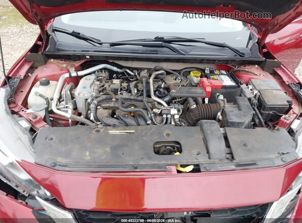 3N1AB8CVXPY230023 2023 NISSAN SENTRA Red Widok z tyłu