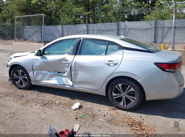 3N1AB8CVXPY233472 2023 NISSAN SENTRA Silver 360 interior view