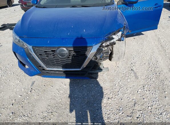 3N1AB8CVXPY241300 2023 NISSAN SENTRA Blue Widok z przodu