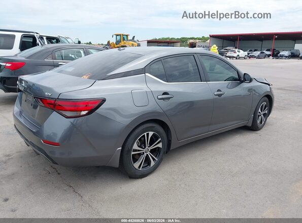 3N1AB8CVXPY248764 2023 NISSAN SENTRA Серый Задняя правая четверть