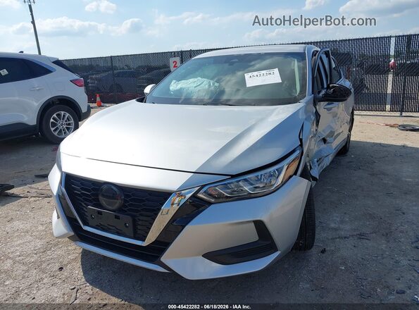 3N1AB8CVXPY275737 2023 NISSAN SENTRA Silver Передня ліва чверть