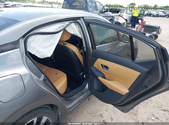 3N1AB8CVXPY278122 2023 NISSAN SENTRA Gray Widok naklejki z numerem VIN