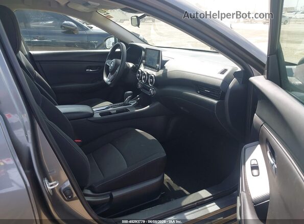 3N1AB8CVXPY308221 2023 NISSAN SENTRA Gray წინა სალონის ხედი