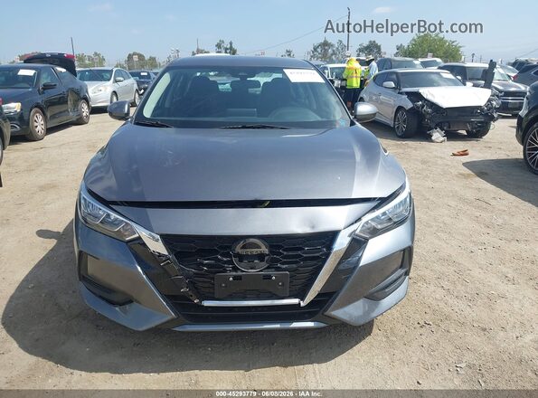 3N1AB8CVXPY308221 2023 NISSAN SENTRA Gray ხელსაწყოთა პანელის ხედი