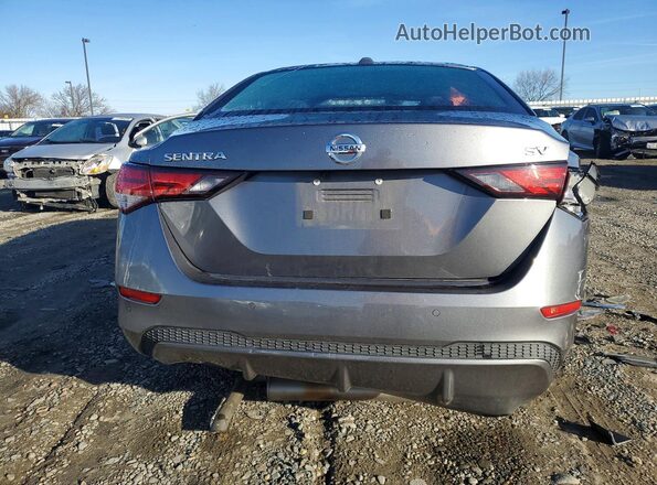 3N1AB8CVXPY308803 2023 NISSAN SENTRA Gray Вид ззаду