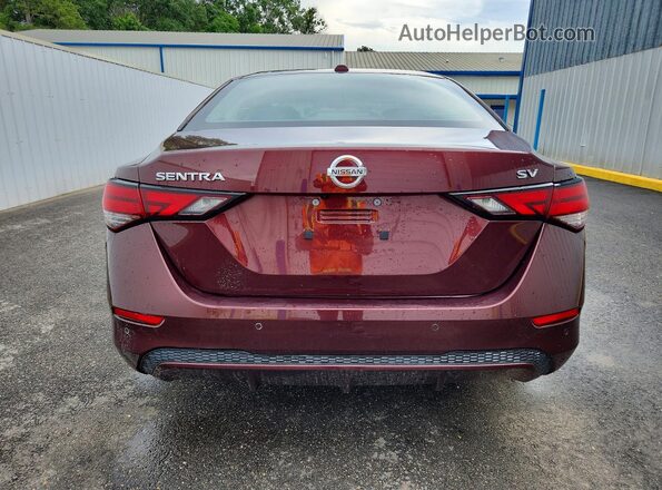 3N1AB8CVXPY309563 2023 NISSAN SENTRA Burgundy 