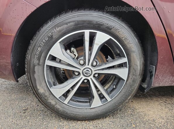 3N1AB8CVXPY309563 2023 NISSAN SENTRA Burgundy 