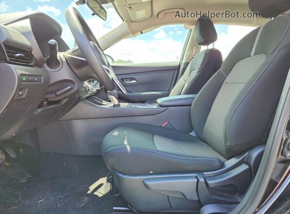 3N1AB8CVXRY255149 2024 NISSAN SENTRA Black Widok wnętrza z przodu