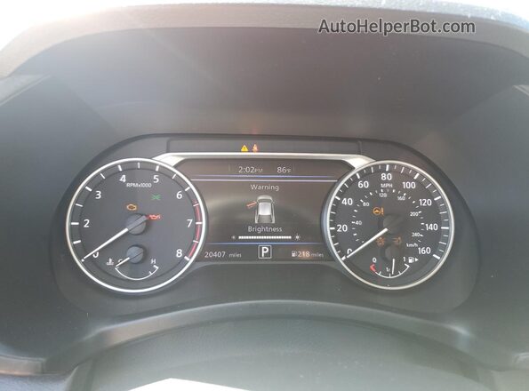 3N1AB8CVXRY276373 2024 NISSAN SENTRA Red ხელსაწყოთა პანელის ხედი