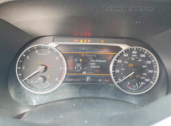 3N1AB8CVXRY297353 2024 NISSAN SENTRA Blue Instrument cluster view