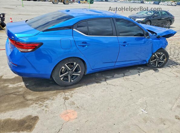 3N1AB8CVXRY297353 2024 NISSAN SENTRA Blue Rear right