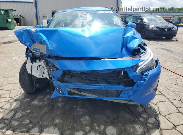 3N1AB8CVXRY297353 2024 NISSAN SENTRA Blue Front view