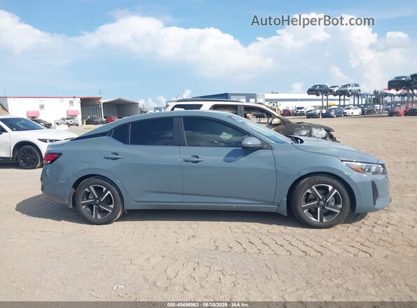 3N1AB8CVXRY319576 2024 NISSAN SENTRA Серый Вид задней части салона