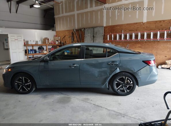 3N1AB8CVXRY337835 2024 NISSAN SENTRA Blue Widok wnętrza 360 stopni