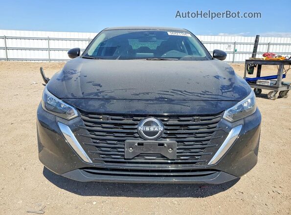 3N1AB8CVXRY377462 2024 NISSAN SENTRA Black Դիմացի տեսք