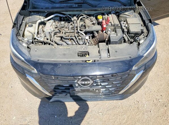 3N1AB8CVXRY377462 2024 NISSAN SENTRA Black Սալոնի հետևի տեսք