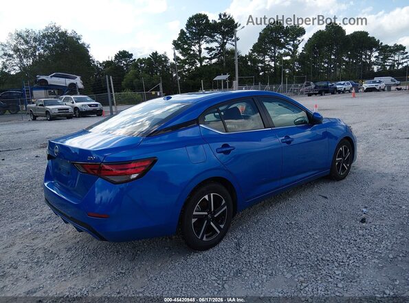 3N1AB8CVXRY382385 2024 NISSAN SENTRA Blue Trasero derecho