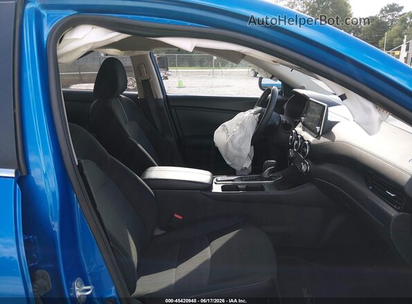 3N1AB8CVXRY382385 2024 NISSAN SENTRA Blue Vista interior delantera