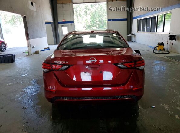 3N1AB8CVXSY209469 2025 NISSAN SENTRA Red Rear view