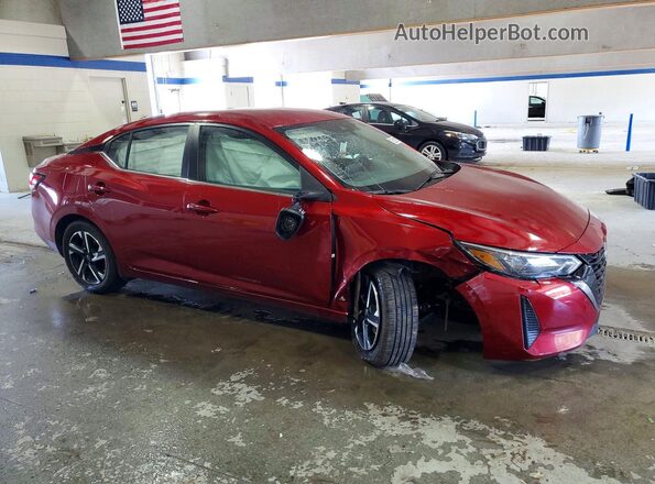 3N1AB8CVXSY209469 2025 NISSAN SENTRA Red Front right