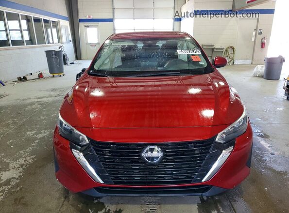 3N1AB8CVXSY209469 2025 NISSAN SENTRA Red Front view