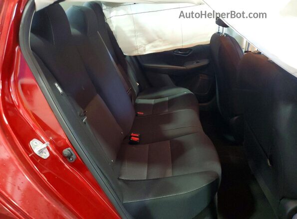 3N1AB8CVXSY209469 2025 NISSAN SENTRA Red Rear seats view