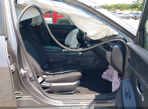 3N1AB8CVXSY227227 2025 NISSAN SENTRA Gray Widok wnętrza z przodu