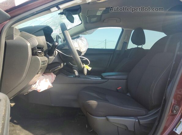 3N1AB8CVXSY247459 2025 NISSAN SENTRA Burgundy Vista interior delantera