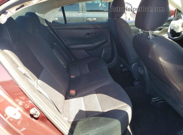 3N1AB8CVXSY247459 2025 NISSAN SENTRA Burgundy Vista de los asientos traseros
