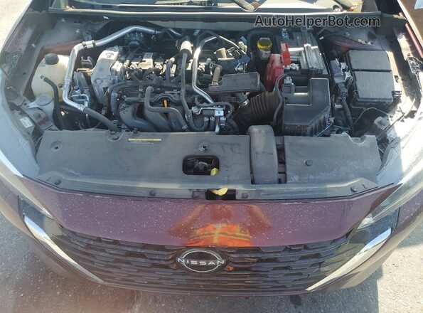 3N1AB8CVXSY247459 2025 NISSAN SENTRA Burgundy Vista interior trasera