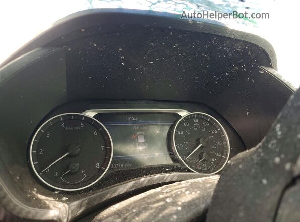 3N1AB8CVXSY295978 2025 NISSAN SENTRA White Instrument cluster view