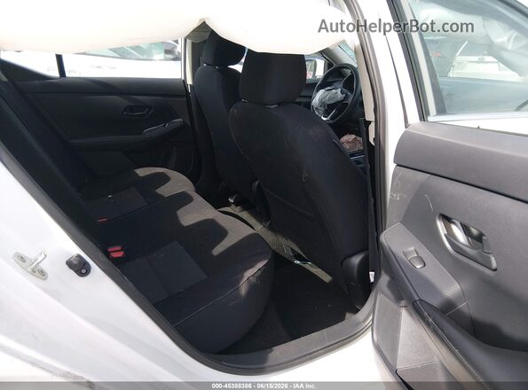 3N1AB8CVXSY308843 2025 NISSAN SENTRA Белый Вид наклейки с VIN-кодом