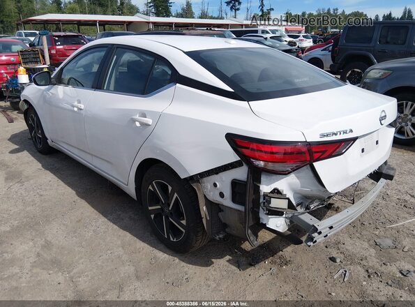 3N1AB8CVXSY308843 2025 NISSAN SENTRA Белый Задняя левая четверть