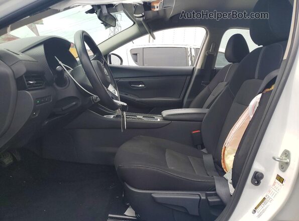3N1AB8CVXSY323603 2025 NISSAN SENTRA White Front interior view