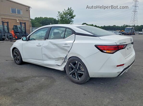 3N1AB8CVXSY323603 2025 NISSAN SENTRA White Rear left