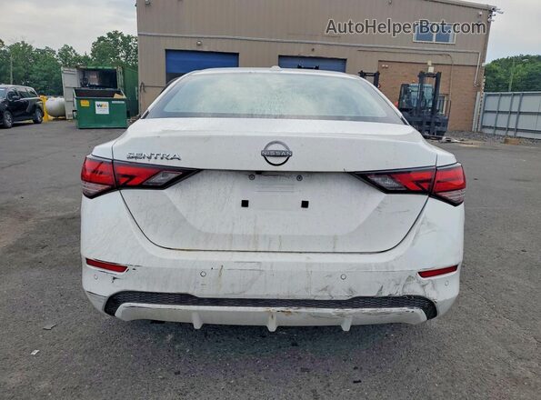 3N1AB8CVXSY323603 2025 NISSAN SENTRA White Rear view