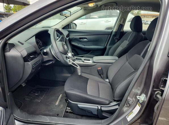 3N1AB8CVXSY416931 2025 NISSAN SENTRA Gray წინა სალონის ხედი
